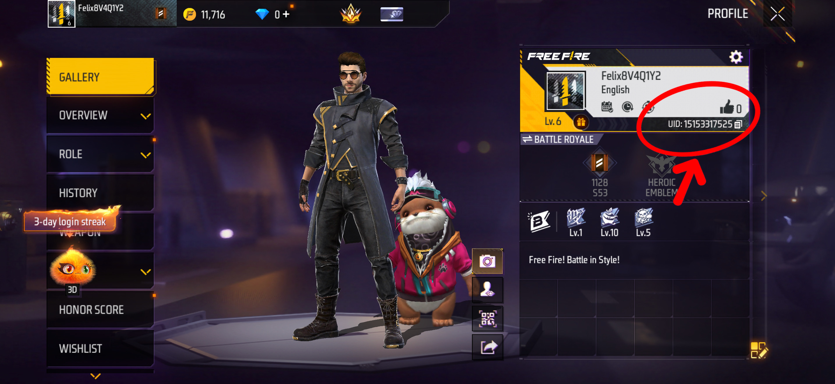 Free Fire Instructions